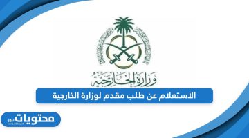 بخطوات سهلة؛ الاستعلام عن طلب مقدم لوزارة الخارجية السعودية